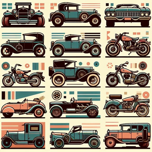 Image for Vintage Vector Vehicles